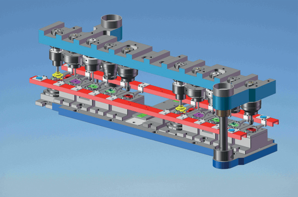 Transfer Press Die - Model 2